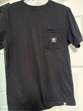 Element Black Short Sleeve Pocket Tee